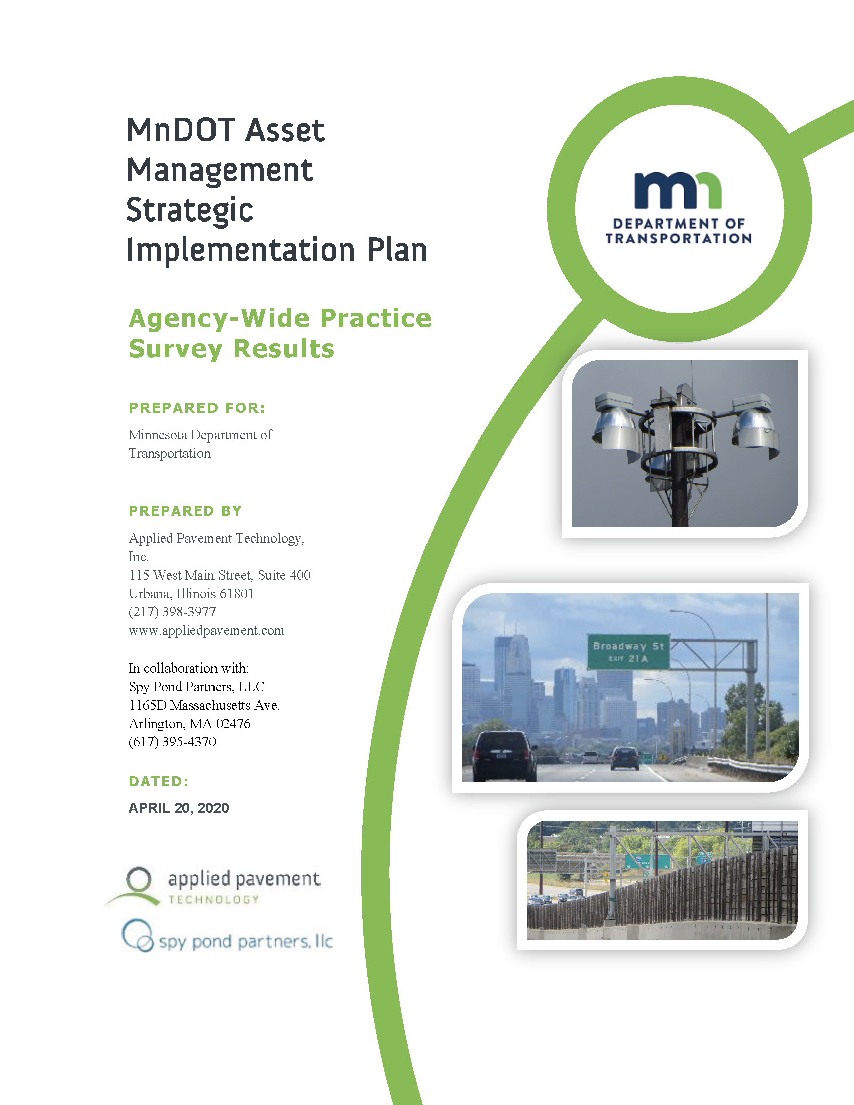 AM Practice Assessment MnDOT-Wide Results (title page)