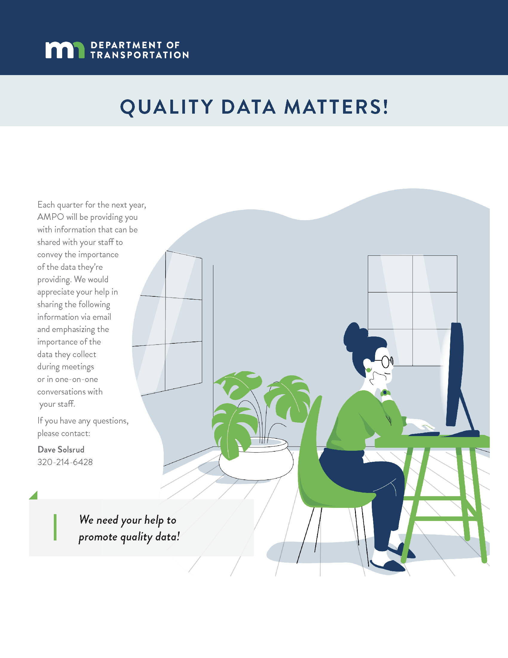Quality Data Matters (flyer)