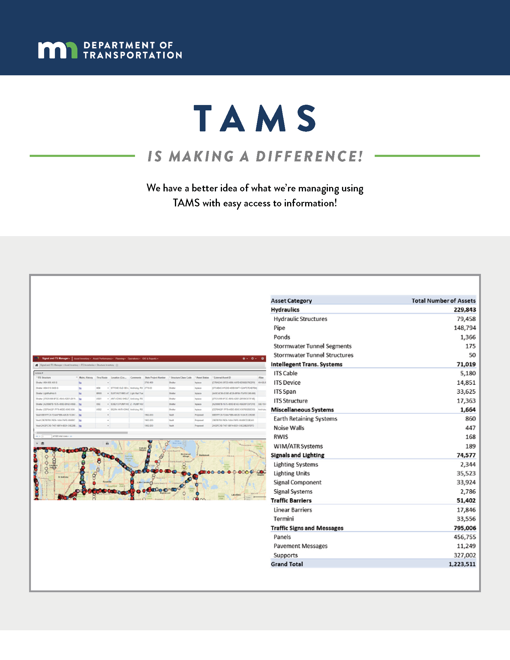 TAMS Difference - Access (flyer)