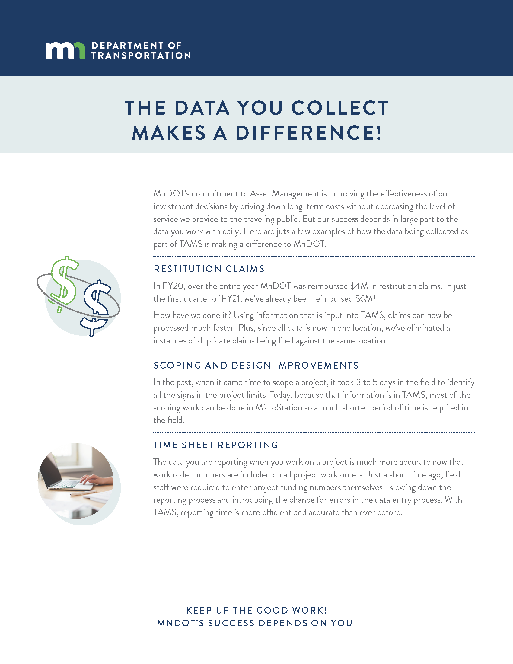 The Data You Collect Makes a Difference (flyer)
